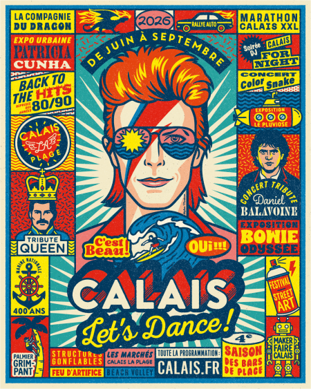 Affiche A3 - Calais Let's Dance !